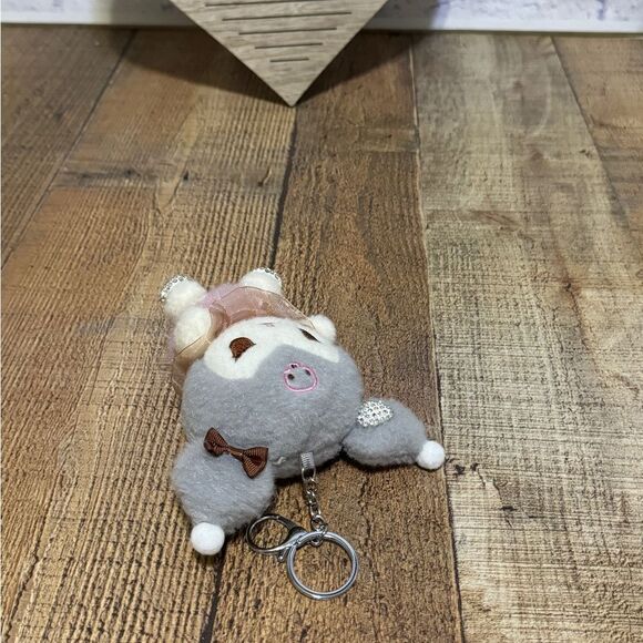 KUROMI key chain Plush doll  new - Picture 5 of 6